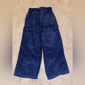 Navy Corduroy Pants